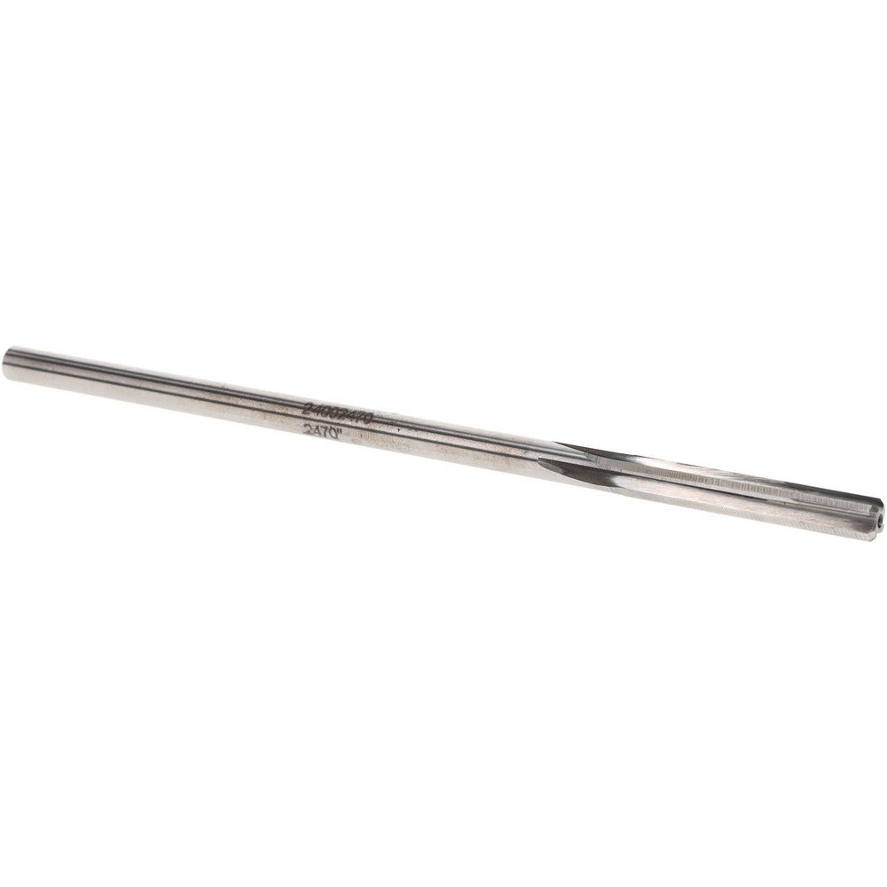 Rock River Tool Inc. 24002470 Chucking Reamer 0.2470" Dia, Straight-Cylindrical Shank, Carbide-Tipped