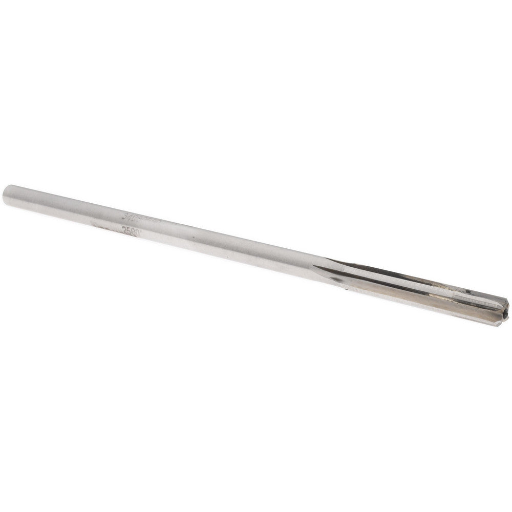 Rock River Tool Inc. 24002580 Chucking Reamer 0.2580" Dia, Straight-Cylindrical Shank, Carbide-Tipped