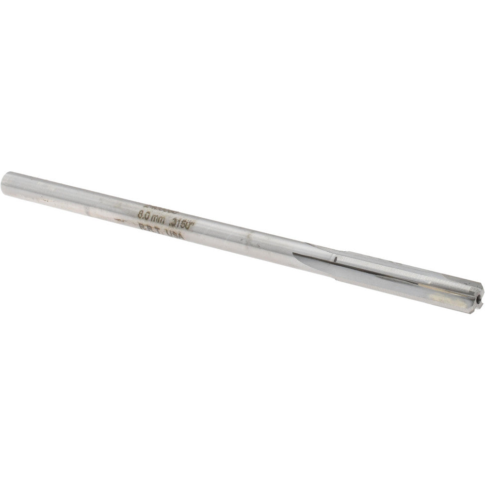 Rock River Tool Inc. 2400080 Chucking Reamer 0.3150" Dia, Straight-Cylindrical Shank, Carbide-Tipped