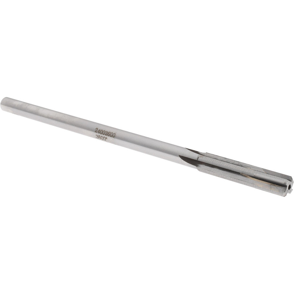 Rock River Tool Inc. 24003600 Chucking Reamer 0.3600" Dia, Straight-Cylindrical Shank, Carbide-Tipped