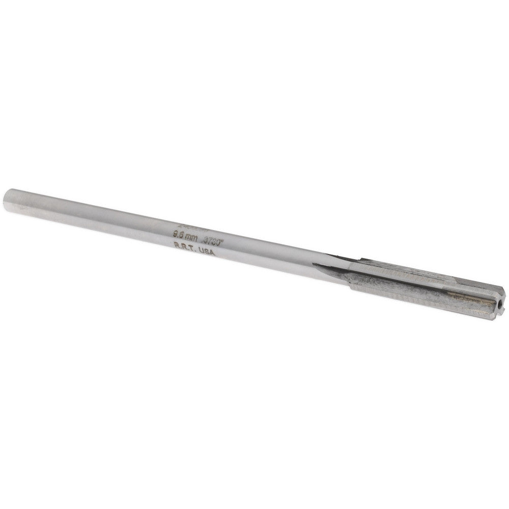 Rock River Tool Inc. 2400096 Chucking Reamer 0.3780" Dia, Straight-Cylindrical Shank, Carbide-Tipped