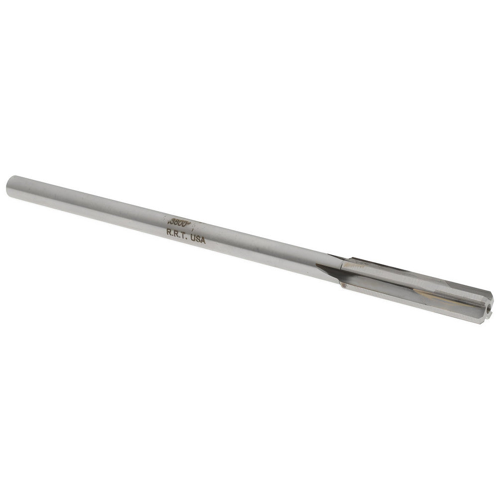 Rock River Tool Inc. 24003800 Chucking Reamer 0.3800" Dia, Straight-Cylindrical Shank, Carbide-Tipped