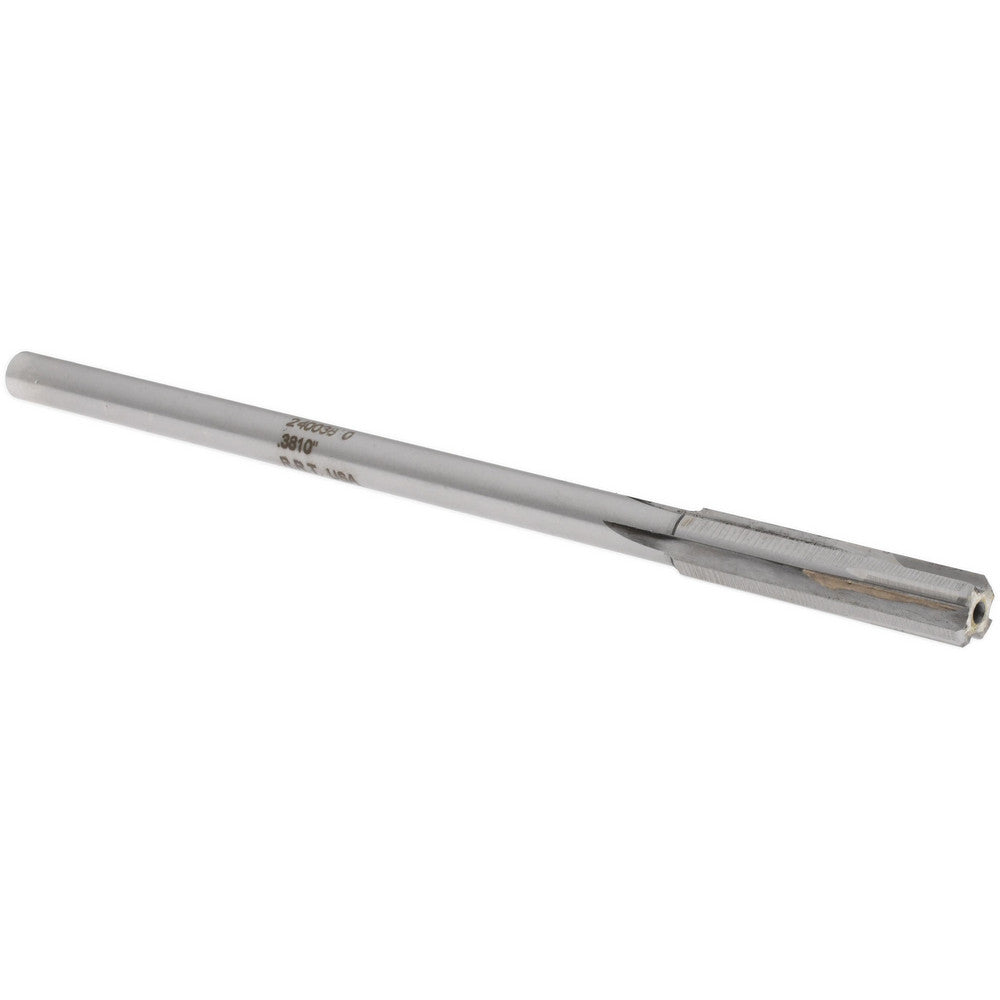 Rock River Tool Inc. 24003810 Chucking Reamer 0.3810" Dia, Straight-Cylindrical Shank, Carbide-Tipped