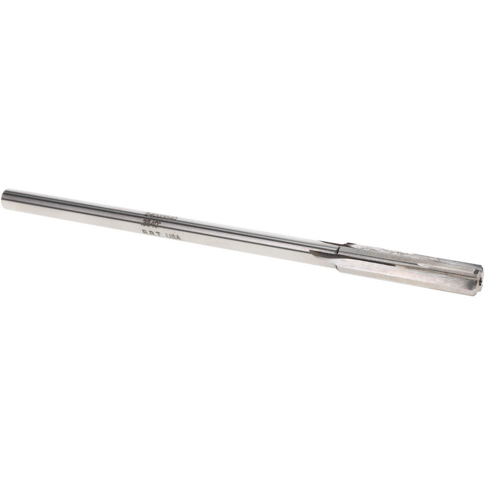 Rock River Tool Inc. 24003840 Chucking Reamer 0.3840" Dia, Straight-Cylindrical Shank, Carbide-Tipped