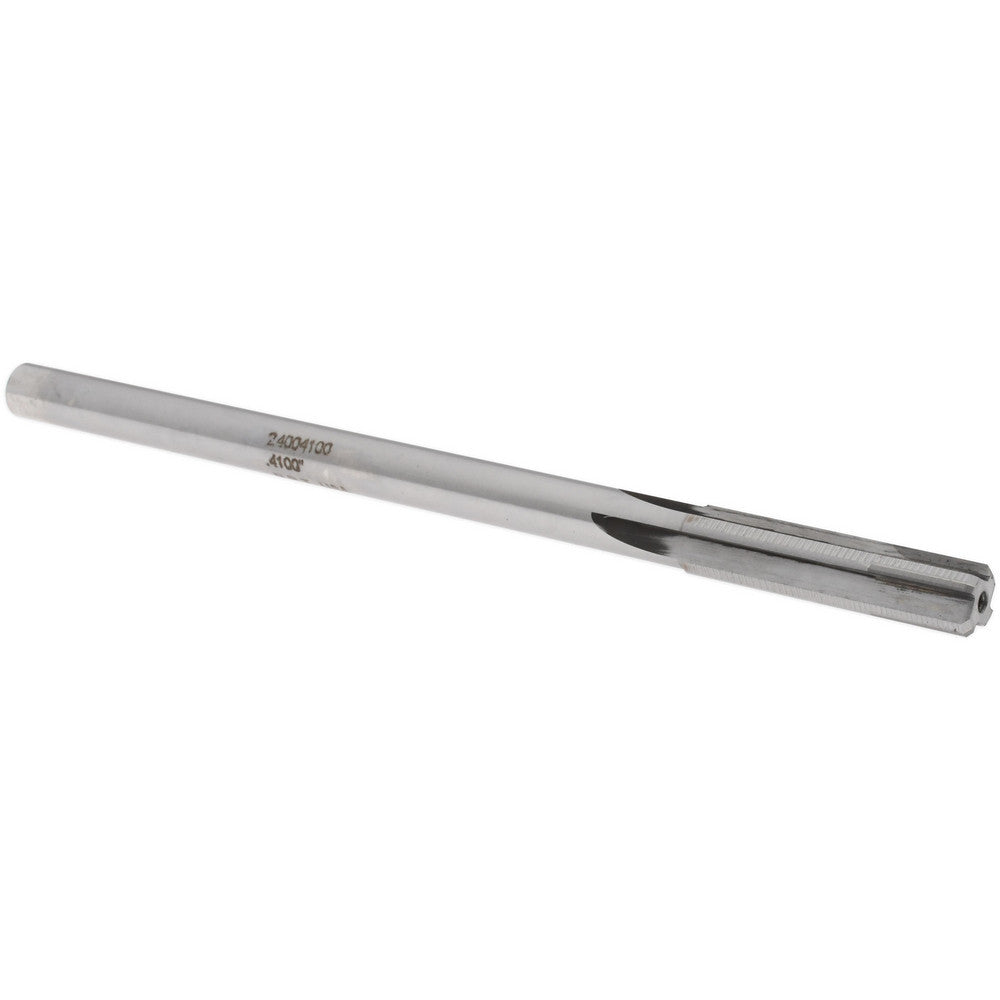 Rock River Tool Inc. 24004100 Chucking Reamer 0.4100" Dia, Straight-Cylindrical Shank, Carbide-Tipped