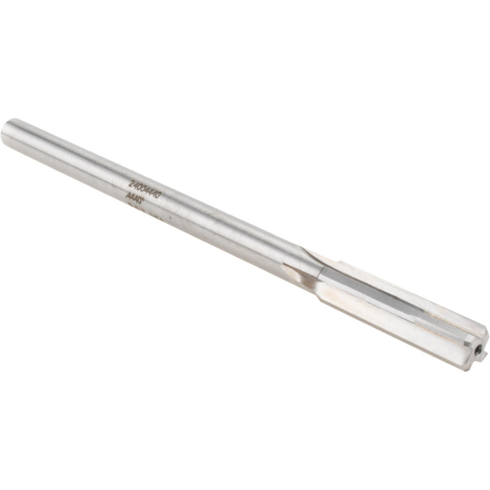 Rock River Tool Inc. 24004440 Chucking Reamer 0.4440" Dia, Straight-Cylindrical Shank, Carbide-Tipped