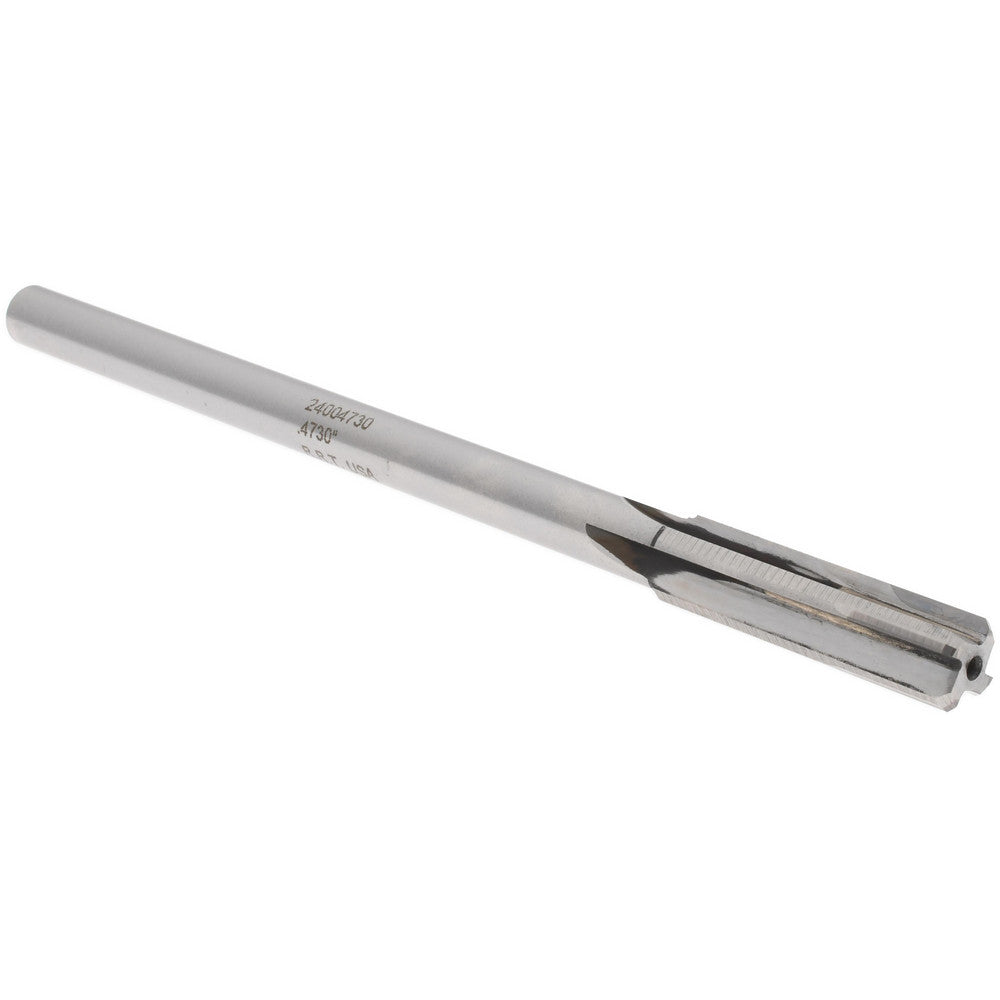 Rock River Tool Inc. 24004530 Chucking Reamer 29/64" Dia, Straight-Cylindrical Shank, Carbide-Tipped