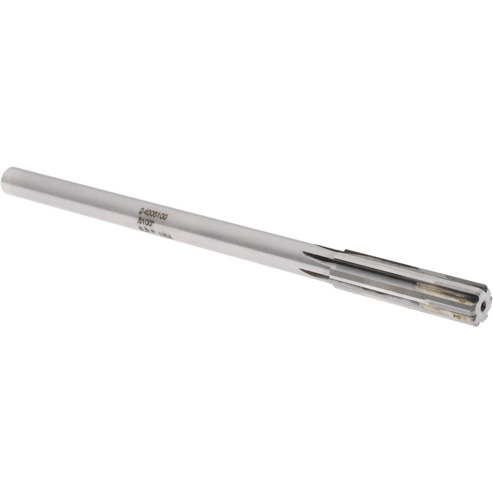 Rock River Tool Inc. 24005100 Chucking Reamer 0.5100" Dia, Straight-Cylindrical Shank, Carbide-Tipped