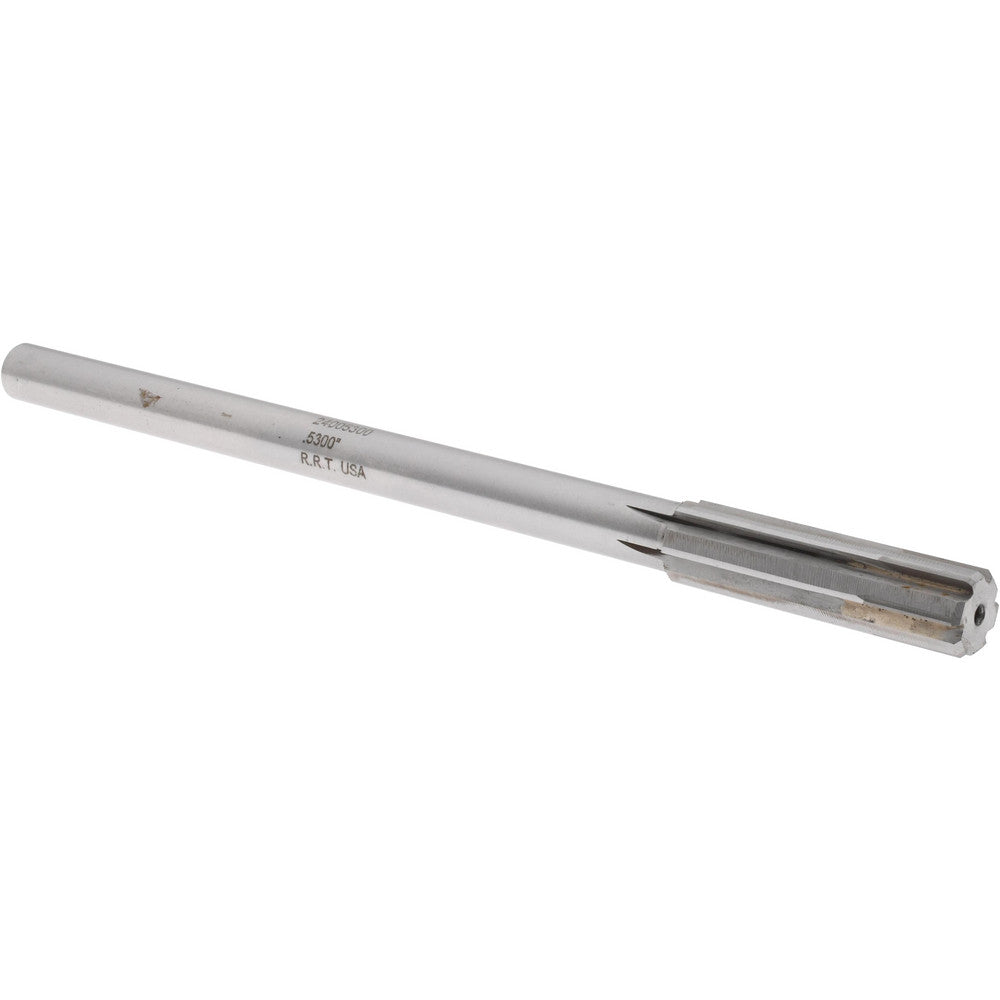 Rock River Tool Inc. 24005300 Chucking Reamer 0.5300" Dia, Straight-Cylindrical Shank, Carbide-Tipped