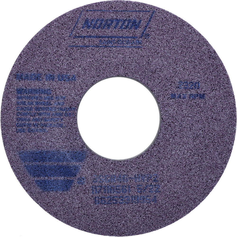 Norton 66253319954 Surface Grinding Wheel 14" Dia, 1-1/2" Thick, 5" Hole, 46 Grit, H Hardness