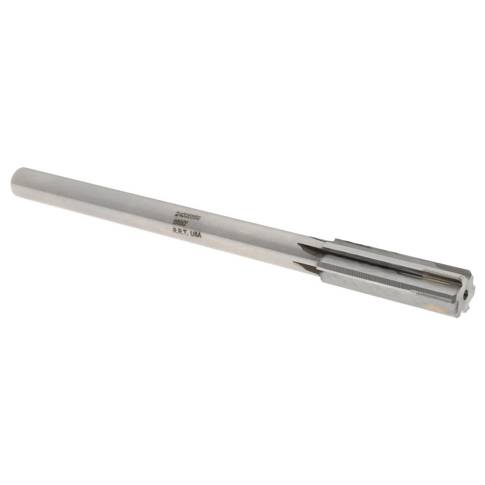 Rock River Tool Inc. 24006880 Chucking Reamer 0.6880" Dia, Straight-Cylindrical Shank, Carbide-Tipped