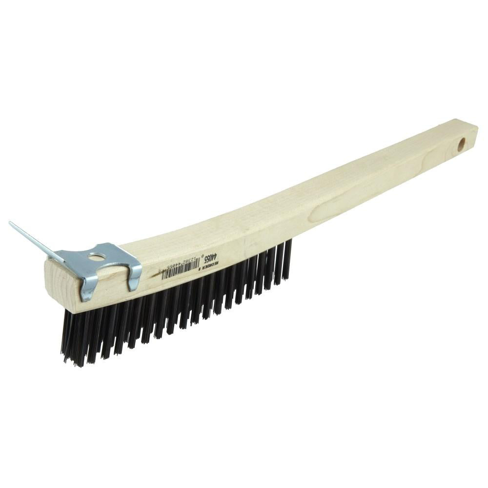 Weiler 44055 Scratch Brush 3 Row, 19 Column, Steel