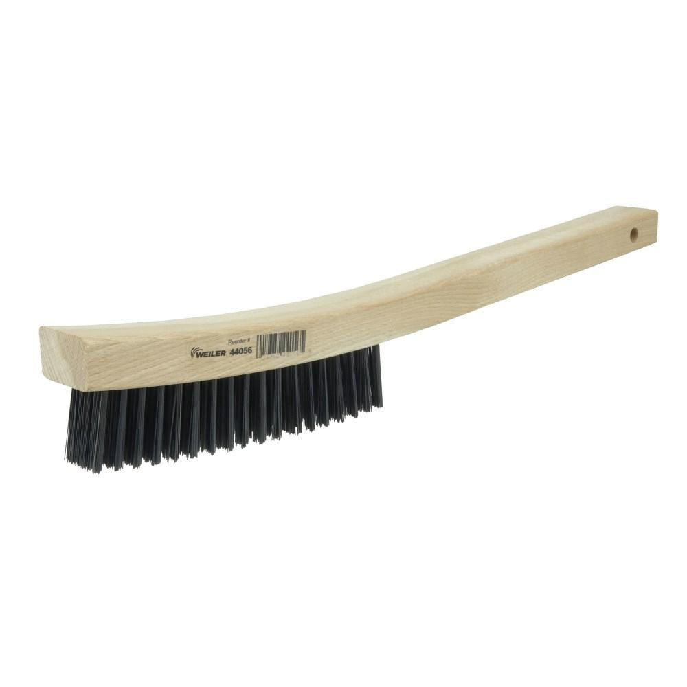 Weiler 44056 Scratch Brush 4 Row, 18 Column, Steel