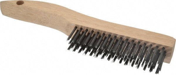 Weiler 98545 Scratch Brush 4 Row, 16 Column, Steel