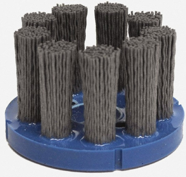 Weiler 85794 3-1/2" 180 Grit Silicon Carbide Crimped Disc Brush