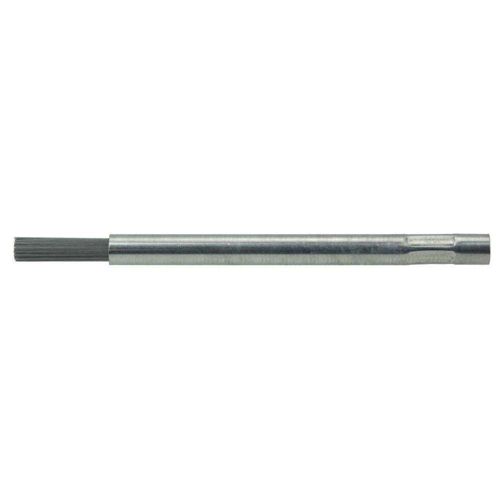 Weiler 99825 End Brushes 1/4" Dia, Steel, Crimped Wire