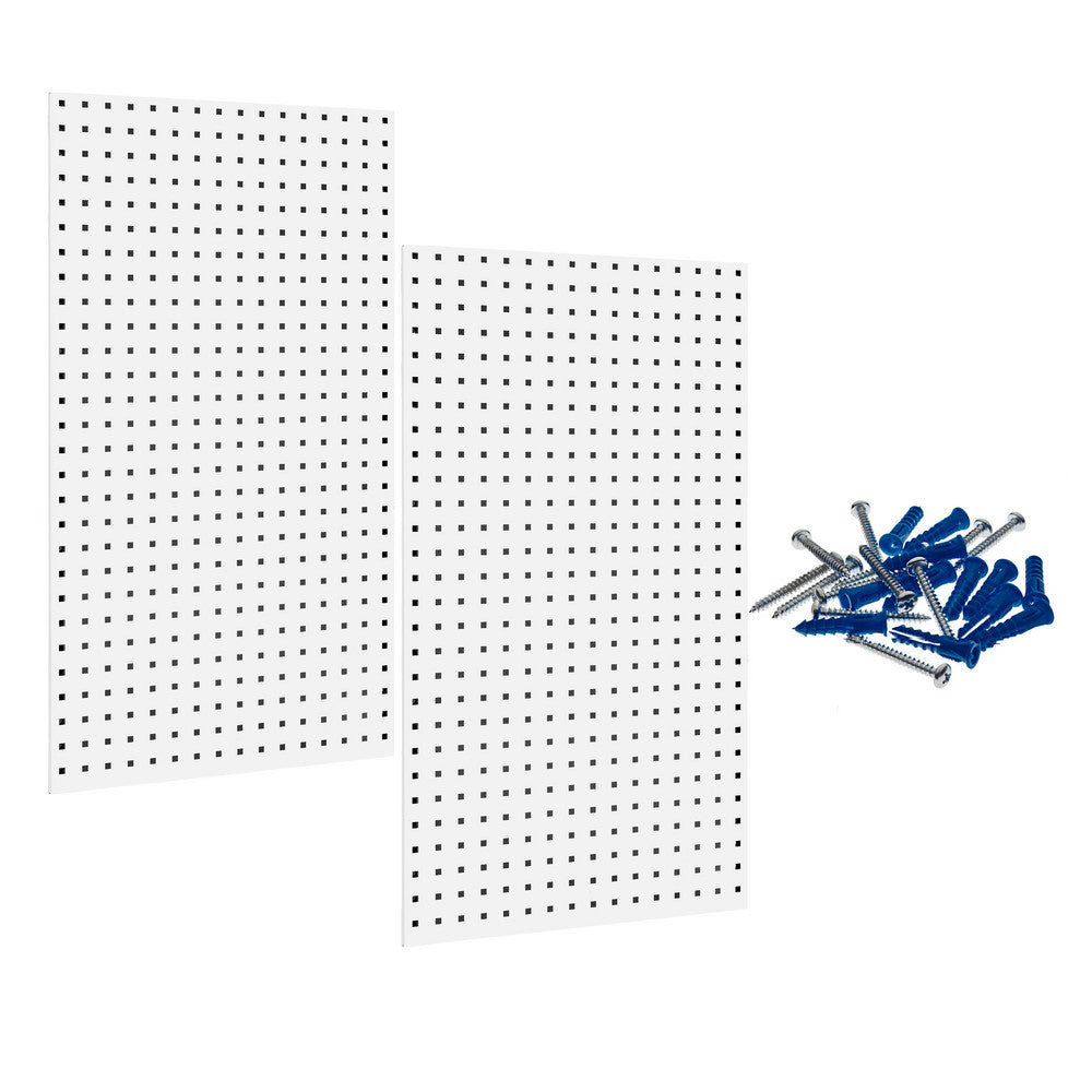 Triton Products LB2-W Pegboard Storage Board 42-1/2 x 24", Steel