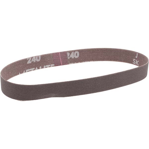 Norton 78072733180 Abrasive Belt 3/4" Width, 240 Grit, Aluminum Oxide