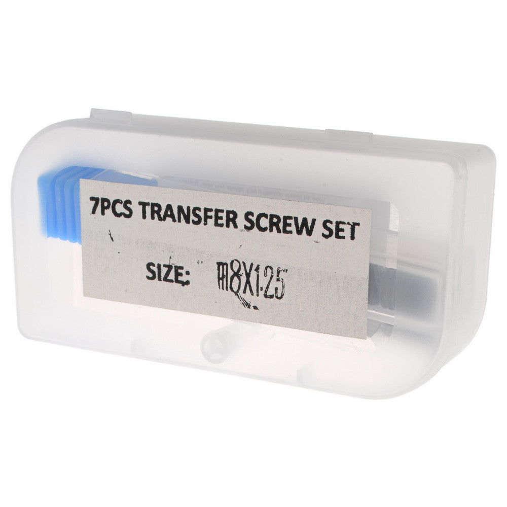 Value Collection 830-3208 7 Piece M8x1.25 Steel Transfer Screw Set