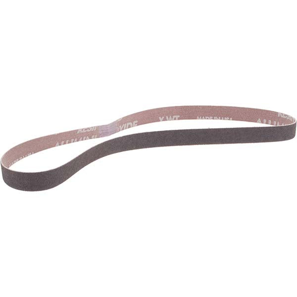 Norton 78072762615 Abrasive Belt 1/2" Wide, 24" Long, 100 Grit, Aluminum Oxide
