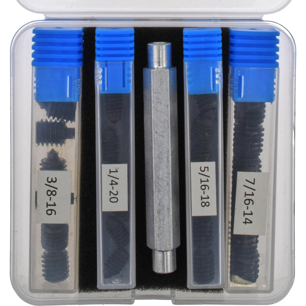 Value Collection 830-3300 4 Piece 1/4-20, 5/16-18, 3/8-16, 7/16-14 Steel Transfer Screw Set