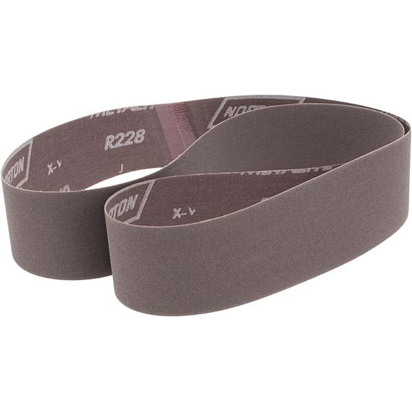 Norton 78072765929 Abrasive Belt 2" Wide, 48" Long, 240 Grit, Aluminum Oxide