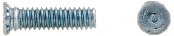 Value Collection IEFH-0420-24 1/4-20 Thread, 1-1/2" OAL, 0.062" Min Panel Thickness, Steel Captive Stud