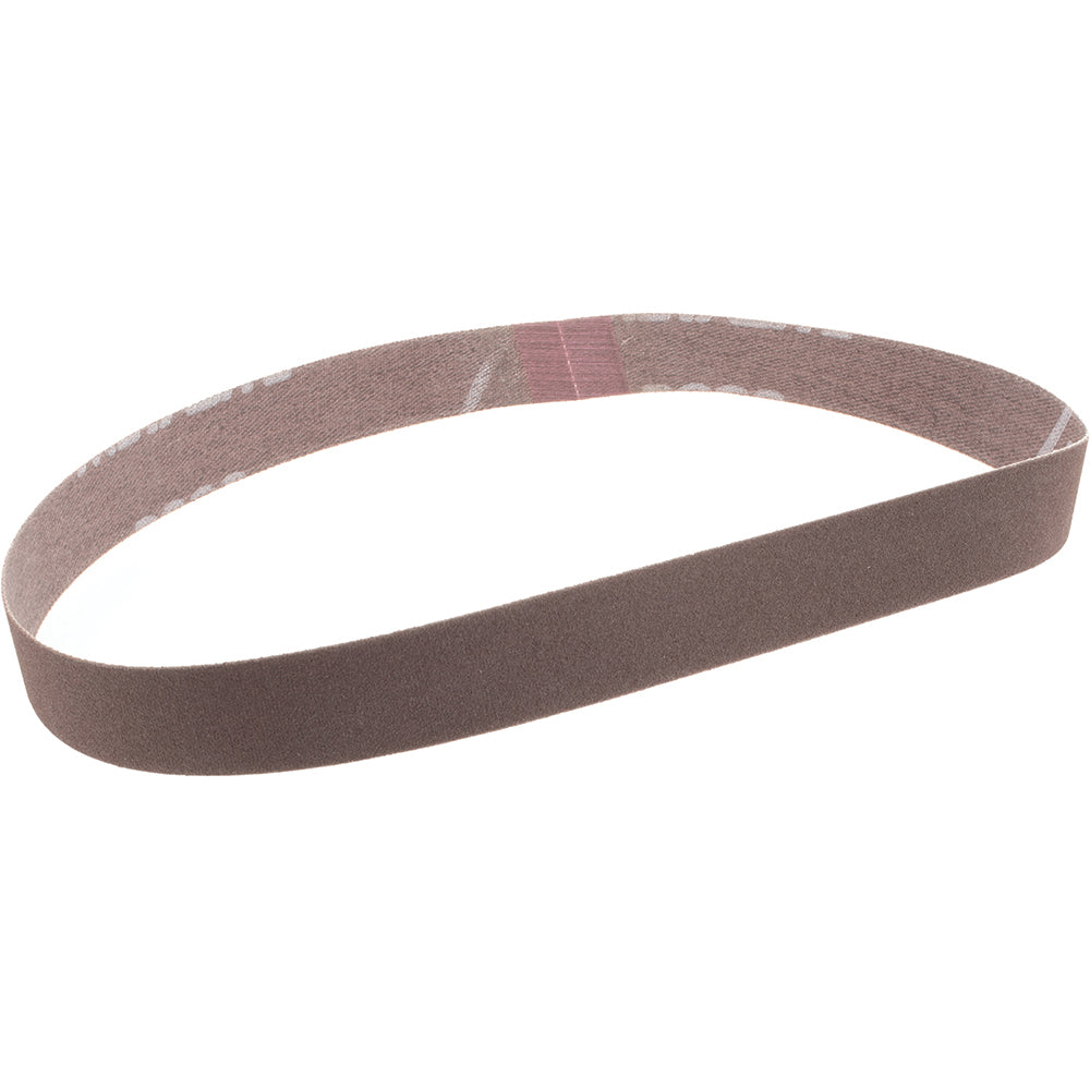 Norton 78072781247 Abrasive Belt 3/4" Wide, 20-1/2" Long, 180 Grit, Aluminum Oxide