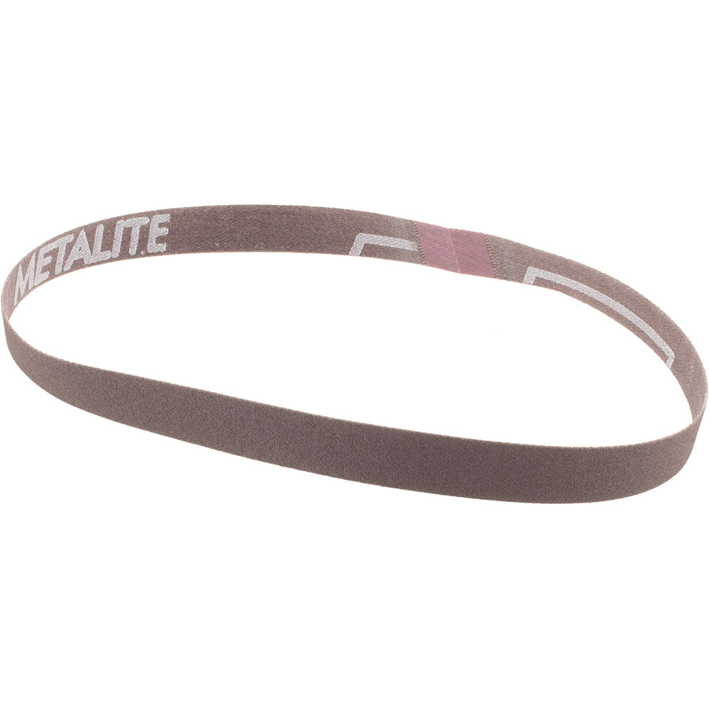 Norton 78072784468 Abrasive Belt 1/2" Wide, 18" Long, 180 Grit, Aluminum Oxide