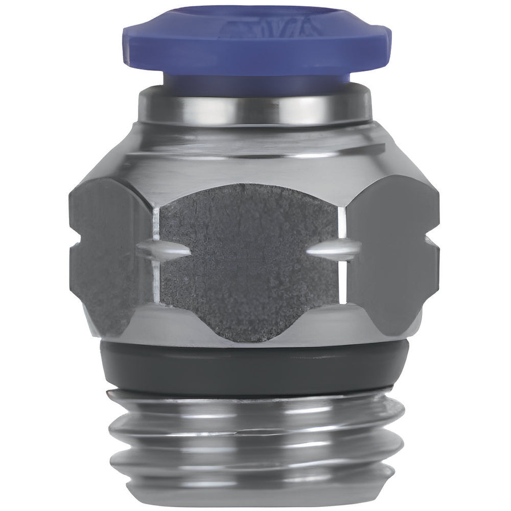 Aignep USA 87000-53-04 Push-to-Connect Tube x Universal Thread Fitting Straight, Universal, 5/32" OD