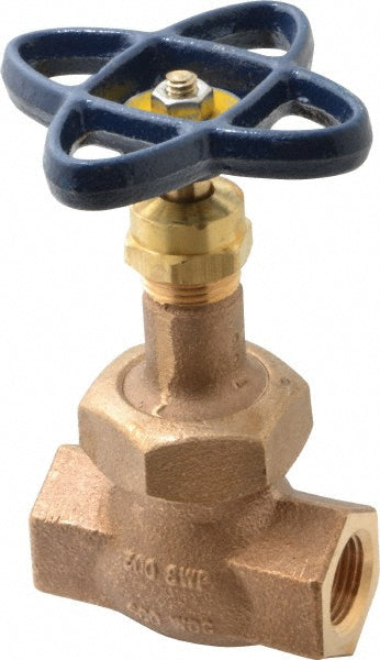NIBCO NL3W006 1/2" Pipe, Threaded Ends, Bronze Integral Globe Valve