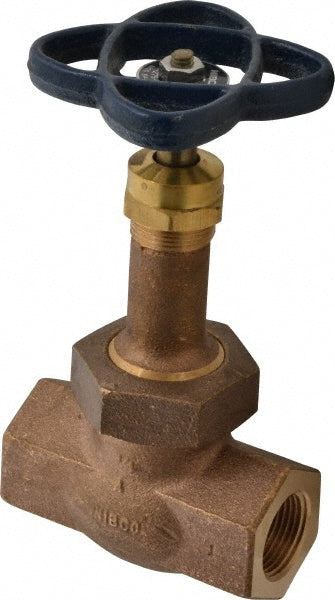 NIBCO NL3X008 3/4" Pipe, Threaded Ends, Bronze Integral Globe Valve