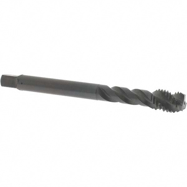 OSG 2292301 Spiral Flute Tap M12x1.75, Metric Coarse, 3 Flute, Modified Bottoming Chamfer, 6H Class of Fit, Vanadium High-Speed Steel, Oxide Finish
