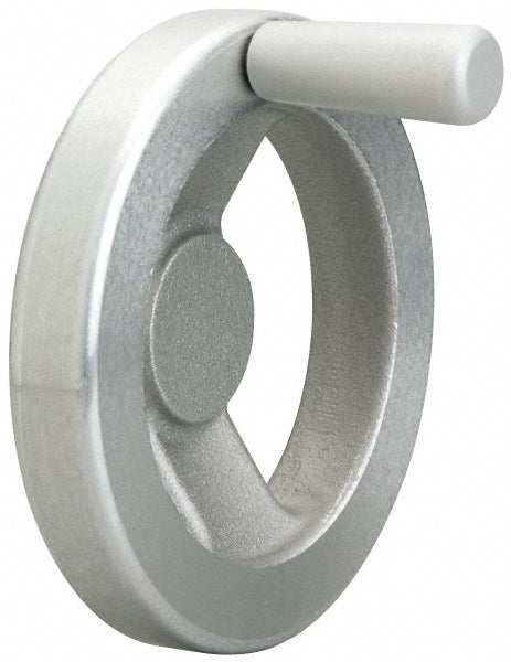 Jergens 22308 Spoked Handwheel Aluminum, Plain Finish
