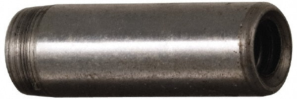 Jergens 31417 Flat Vent Pull Out Dowel Pin 3/8 x 1", Alloy Steel, Grade C-1215