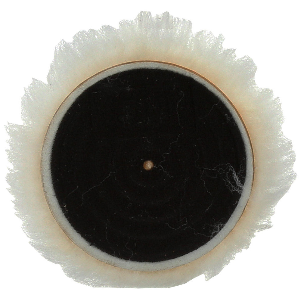 3M 7000000579 3" Diam Lambswool Bonnet Pad