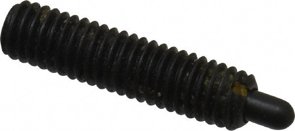 Jergens 26823 Threaded Spring Plunger #10-32, 3/4" Thread Length, 0.093" Dia, 1/8" Projection
