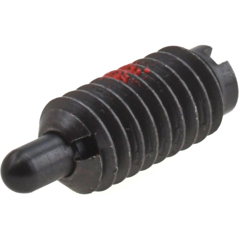 Jergens 26705 Threaded Spring Plunger 5/16-18, 5/8" Thread Length, 0.135" Dia, 3/16" Projection