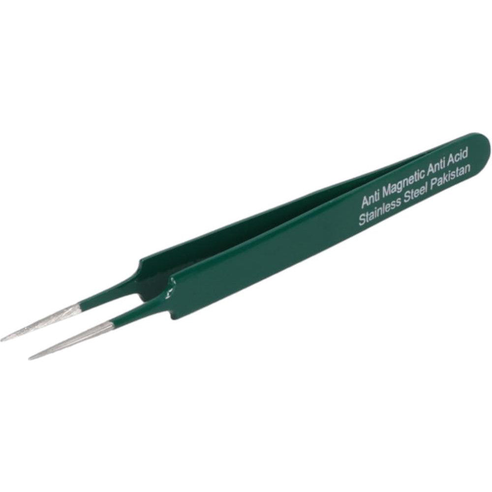 Aven 18062EZF Color-Coded Precision Tweezer 5-SA, Stainless Steel, 4-1/4" OAL