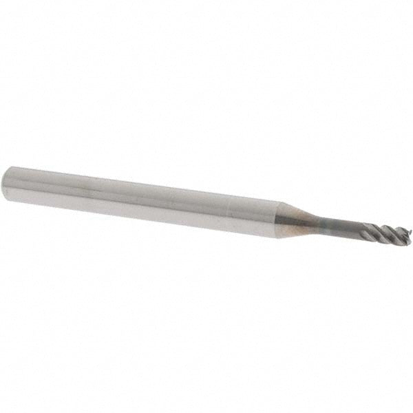OSG 457103111 Corner Radius End Mill 3.00 mm Dia, 5.00 mm LOC, 0.20 mm Radius, 4 Flute, Solid Carbide