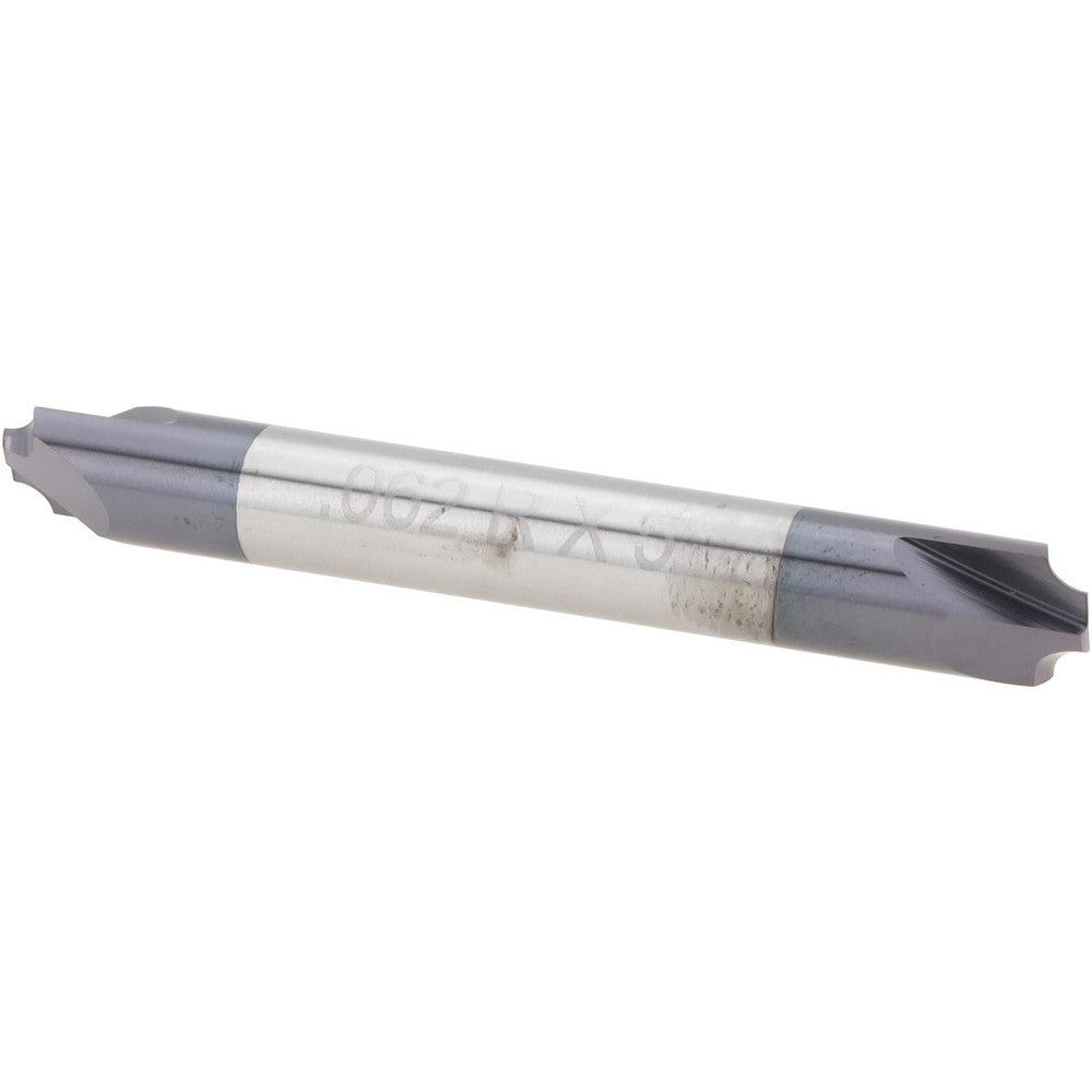 Harvey Tool 45362-C3 Corner Rounding End Mill 1/16" Radius, 1/4" Dia, 2 Flutes, Solid Carbide