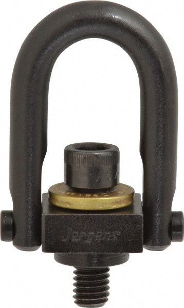 Jergens 23408 Safety Engineered Center Pull Hoist Ring Bolt-On, 1,000 lb Working Load Limit