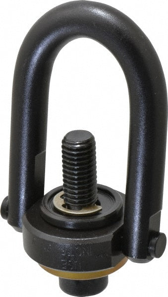 Jergens 23410 Safety Engineered Center Pull Hoist Ring Bolt-On, 2,500 lb Working Load Limit