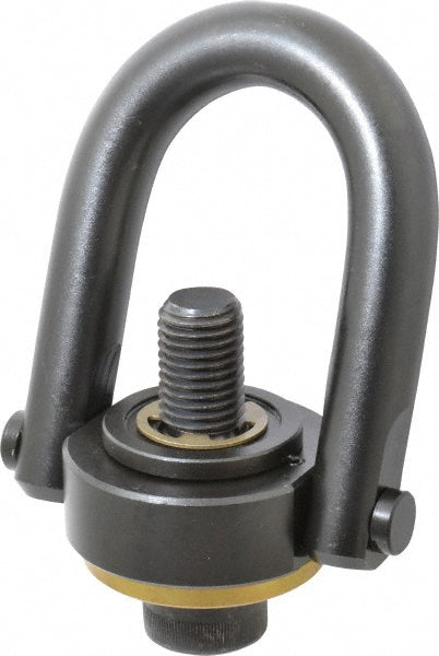 Jergens 23426 Safety Engineered Center Pull Hoist Ring Bolt-On, 10,000 lb Working Load Limit