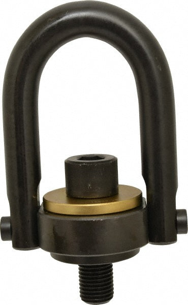 Jergens 23429 Safety Engineered Center Pull Hoist Ring Bolt-On, 15,000 lb Working Load Limit