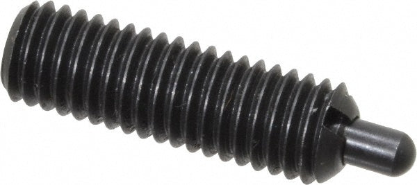 Jergens 26873 Threaded Spring Plunger M8 x 1.25, 25 mm Thread Length, 3.43 mm Dia, 5 mm Projection