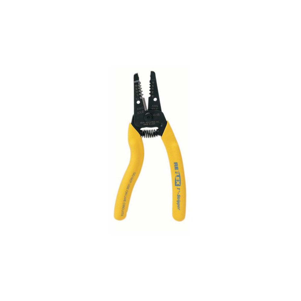 Ideal 45-415 Wire Stripper 18 AWG to 10 AWG Max Capacity