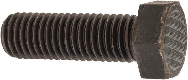 Fairlane CTH-0625X2 Serrated Tooth, 5/8-11, 2" Shank Length, 1-1/2" Thread Length, Black Oxide Finish, Hex Head, Adjustable Positioning Gripper