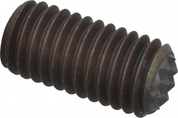 Fairlane PG-0510 Serrated Tooth, 1/2-13, 1/4" Internal Hex, 1" Thread Length, Black Oxide Finish, Fully Threaded, Adjustable Positioning Gripper
