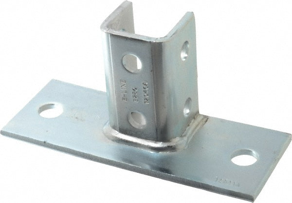 Cooper B-Line 78101157143 Strut Channel Post Base Use with Cooper B-Line - Channel/Strut (All Sizes Except B62 & B72), 1/2" Bolt